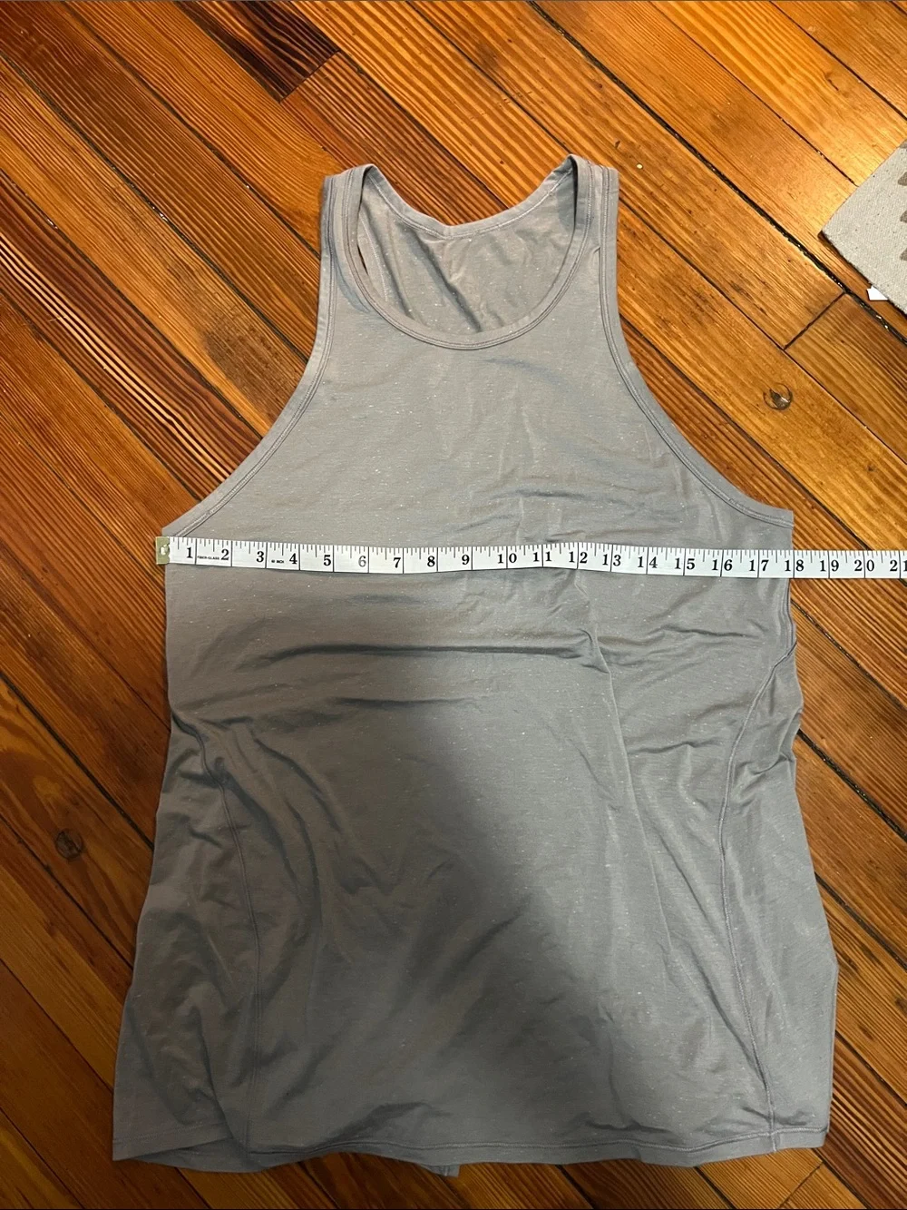 LULULEMON split back tank top workout yoga open back size M 8